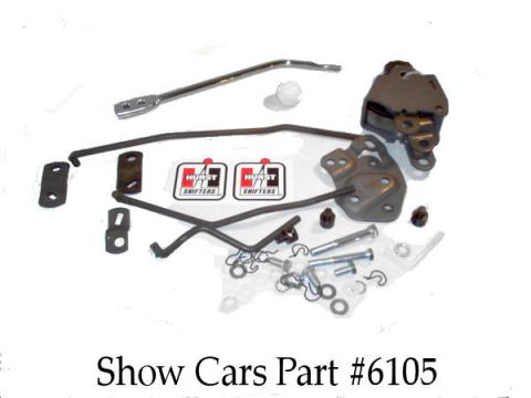 63 SS Hurst shift kit w/T10 includes ball handle comp plus shift body ...